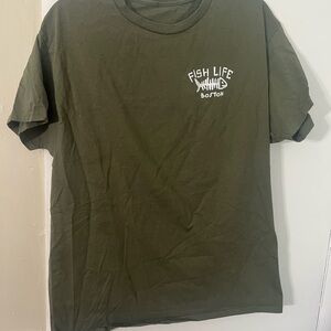 Olive Green Men's T-Shirt